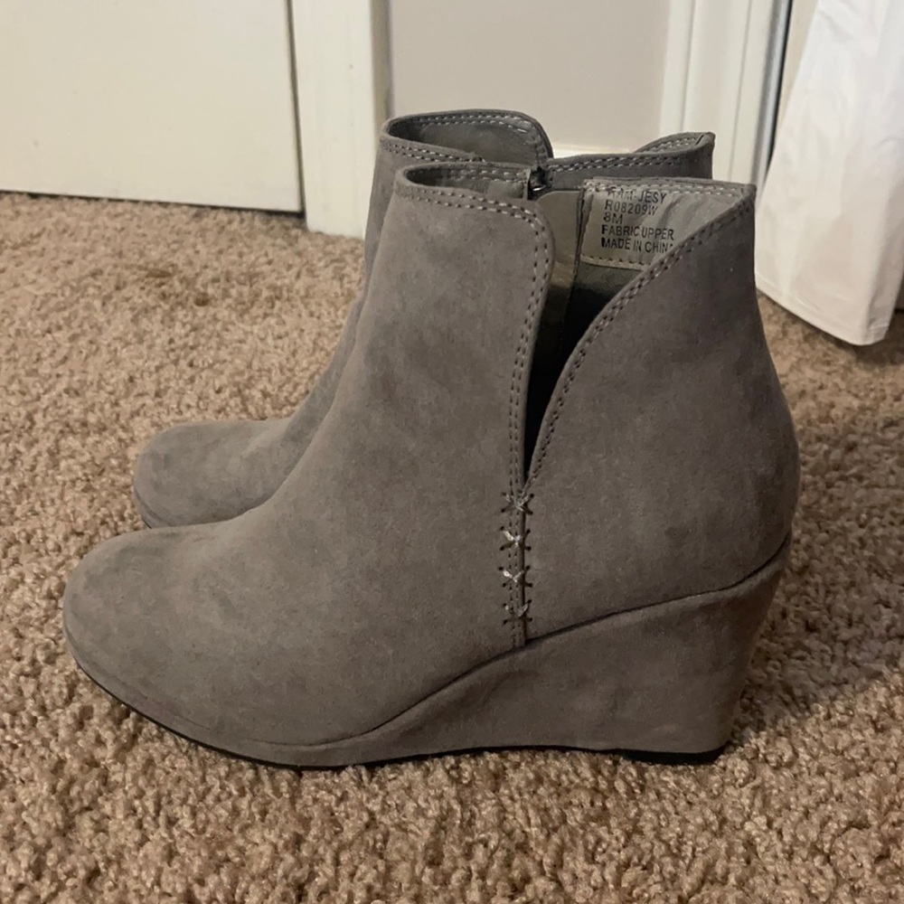 Rampage Jesy Wedge Boots Size 8